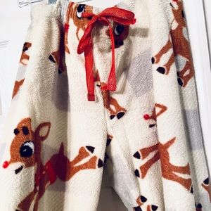 Rudolph the red nose reindeer lounge pj pants